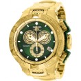 Invicta Men's 27675 Subaqua Quartz Chronograph Green, Gold Dial Watch