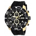 Invicta Men's 27733 Pro Diver Quartz 3 Hand Black Dial Watch