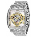 Invicta Men's 27954 S1 Rally Quartz Multifunction Silver, Gold Dial Watch