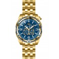 Invicta Men's 28089 Aviator Quartz Multifunction Blue Dial Watch