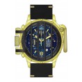 Invicta Men's Vintage 28142 Quartz 3 Hand Blue Dial Watch