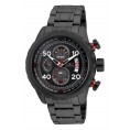 Invicta Men's 28155 Aviator Quartz Multifunction Black Dial Watch