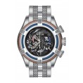 Invicta Men's Bolt 28199 Quartz 3 Hand Black, Blue, Rose Gold Dial Watch