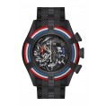 Invicta Men's 28204 Bolt Quartz 3 Hand Black, Blue, Red Dial Watch