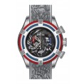 Invicta Men's 28209 Bolt Quartz 3 Hand Black, Blue, Red Dial Watch