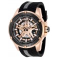 Invicta Men's 28303 S1 Rally Automatic 3 Hand Rose Gold, Black Dial Watch