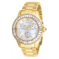 Invicta Women's 28452 Angel Quartz 3 Hand White Dial Watch