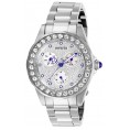 Invicta Women's 28457 Angel Quartz Chronograph Pave, White Dial Watch