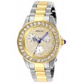 Invicta Women's 28458 Angel Quartz Chronograph Pave, White Dial Watch