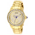 Invicta Women's 28461 Angel Quartz Chronograph Pave, Gold Dial Watch