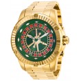 Invicta Men's 28710 Specialty Automatic 3 Hand Black, Red, Green, Gold Dial Watch