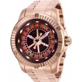 Invicta Men's 28711 Specialty Automatic 3 Hand Black, Red, Green, Brown, Rose Gold Dial Watch