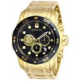 Invicta Men's 28720 Pro Diver Quartz Chronograph Black Dial Watch