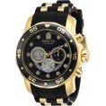 Invicta Men's 28722 Pro Diver Quartz Chronograph Black Dial Watch