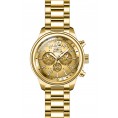 Invicta Men's 28898 Aviator Quartz Chronograph Gold Dial Watch