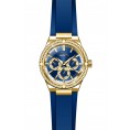 Invicta Women's 28908 Bolt Quartz Chronograph Gold, Blue Dial Watch