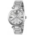 Invicta Women's 28924 Angel Quartz 3 Hand Silver, White Dial Watch