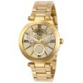 Invicta Women's 28926 Angel Quartz 3 Hand Gold Dial Watch