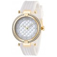 Invicta Lady 28943 Bolt Quartz 3 Hand White Dial Watch