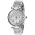 Invicta Lady 28955 Bolt Quartz 3 Hand Silver Dial Watch