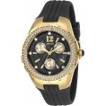 Invicta Women's 29088 Angel Quartz 3 Hand Gunmetal Dial Watch