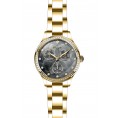 Invicta Women's 29097 Angel Quartz 3 Hand Gunmetal Dial Watch