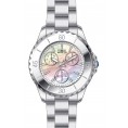 Invicta Women's 29106 Angel Quartz 3 Hand White Dial Watch