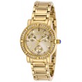 Invicta Lady 29115 Angel Quartz 3 Hand Gold Dial Watch