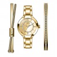 Invicta Women's 29322 Angel Quartz 3 Hand Gold Dial Watch