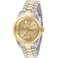 Invicta Lady 29443 Specialty Quartz Multifunction Gold Dial Watch