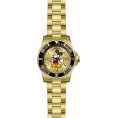 Invicta Men's 29670 Disney Quartz 3 Hand Gold Dial Watch