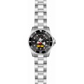 Invicta 0 29672 Disney 0 3 Hand Black Dial Watch