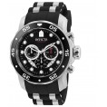 Invicta Men's Pro Diver 6977 Quartz Chronograph Black Dial Watch