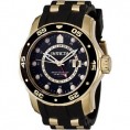 Invicta Men's 6991 Pro Diver Quartz GMT Black Dial Watch