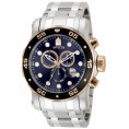 Invicta Men's Pro Diver 80038 Quartz Chronograph Blue Dial Watch