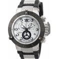 Invicta Men's 90115 Subaqua Quartz Chronograph Antique Silver, Black Dial Watch