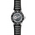 Technomarine Men's TM-118019 Automatic 3 Hand Black Transparent Dial Watch