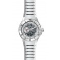 Technomarine Men's TM-118021 Automatic 3 Hand Silver Transparent Dial Watch